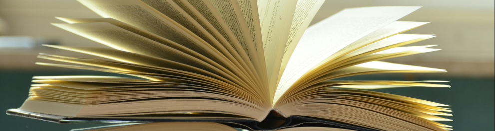 um livro aberto