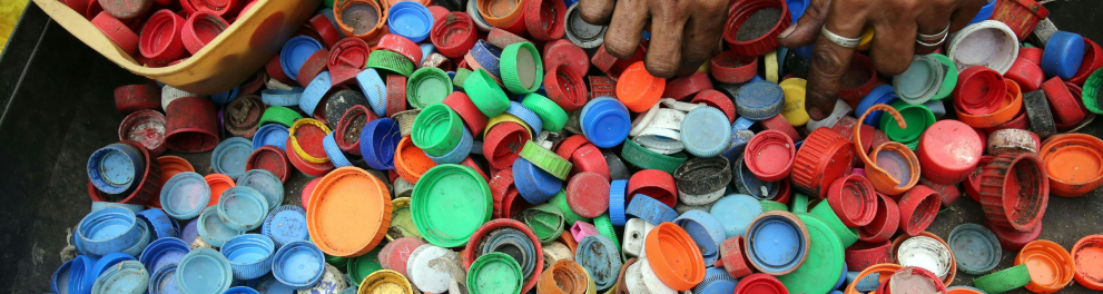 tampinhas plásticas para reciclagem